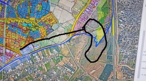 שטח הדפו המתוכנן (צילום: פרטי) שטח הדפו המתוכנן