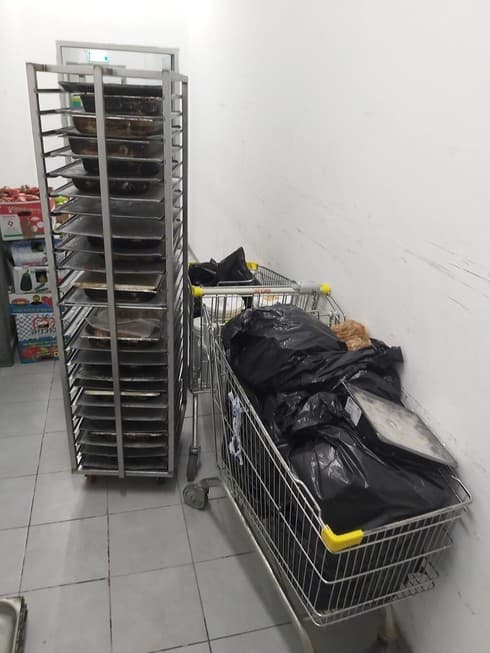 המזון שהושמד