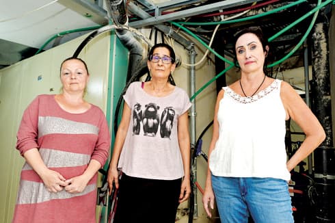 דיירי הבניין ברחוב הרצוג