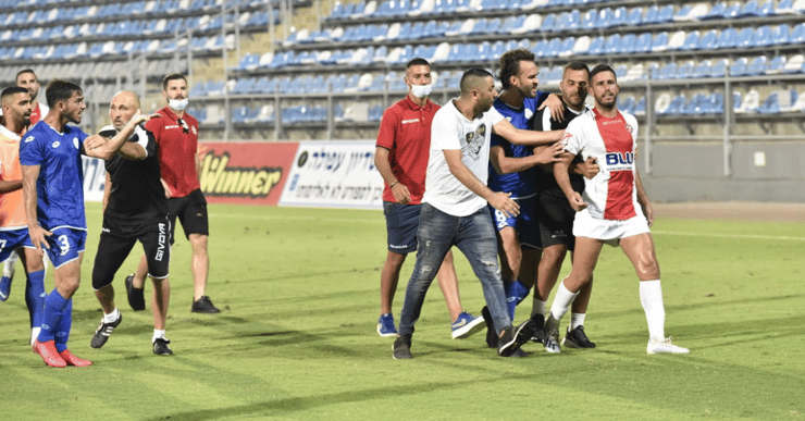 המהומה בסיום המשחק