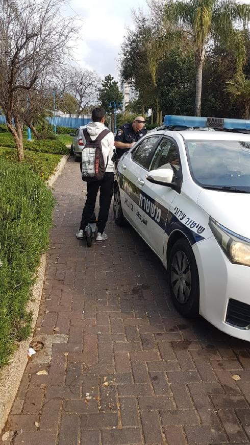 מבצע אכיפה קורונה פתח תקוה (צילום: דוברות עיריית פתח תקוה) מבצע אכיפה קורונה פתח תקוה
