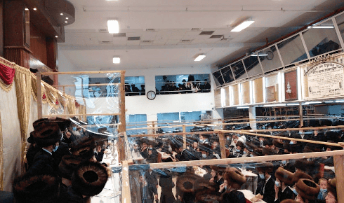 החסידים מחולקים לקפסולות החסידים מחולקים לקפסולות