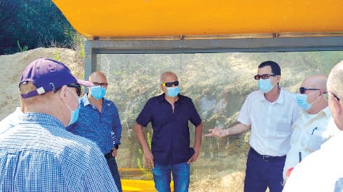 אבשלומוב ונציגי משרד התחבורה