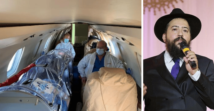 הרב מענדי כהן וד"ר דניאל קינג בחילוץ