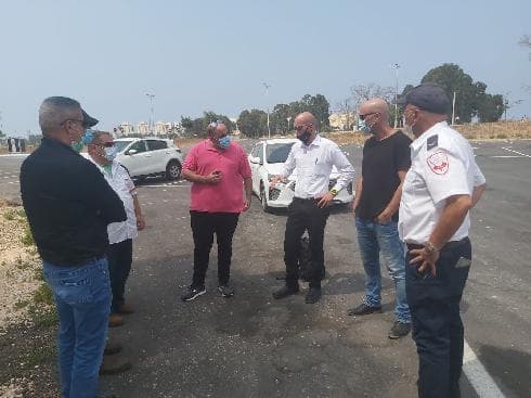 בדיקות הקורונה עובר למתחם אקו פארק