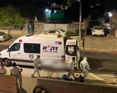 זירת האירוע בראש העין