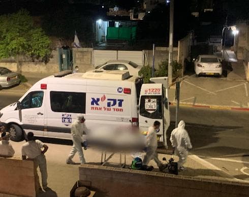 זירת האירוע בראש העין