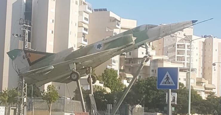 מטוס הכפיר שהוצב בעבר בבאר שבע