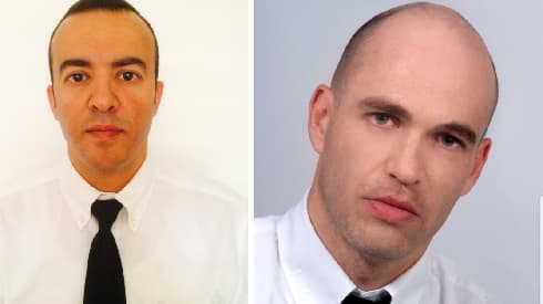 עורכי הדין אייל לביא ויוני רבינוביץ' המייצגים את החייל