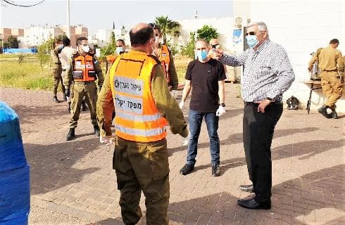 נערכים לסגר בחדרה