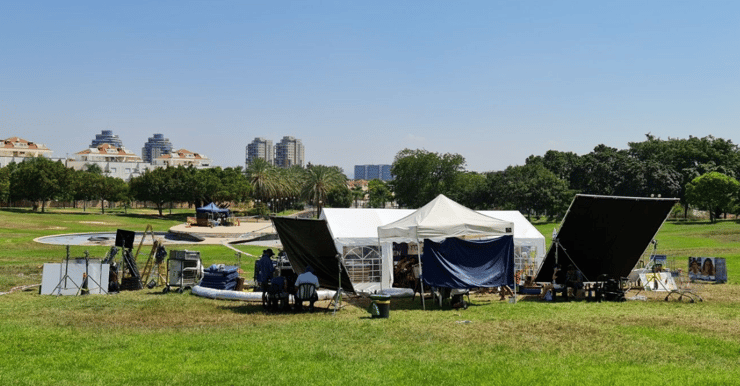 אתר צילומי הסדרה בפארק 4 העונות