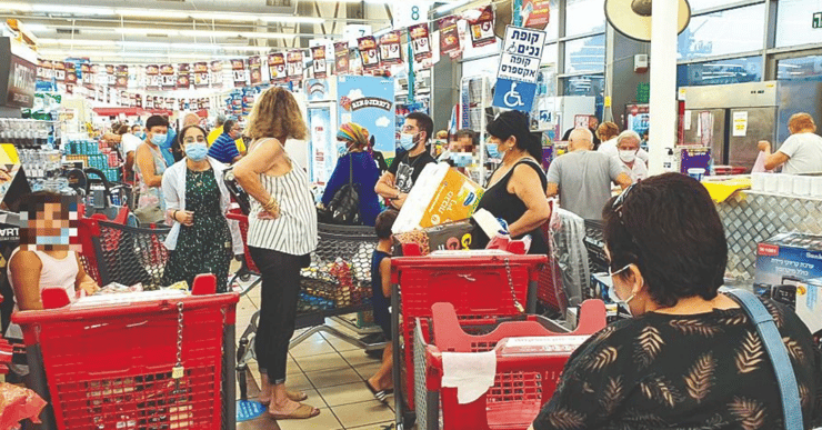יש מספיק ביצים. קנייה ברשתות מזון בקריות, השבוע 