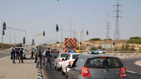 מחסום בכניסה לבאר שבע
