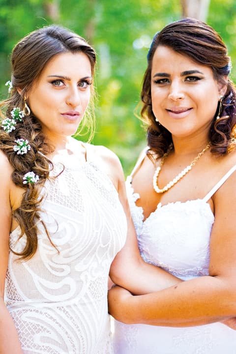 בטקס החתונה (צילום: ניסים וקנין) בטקס החתונה
