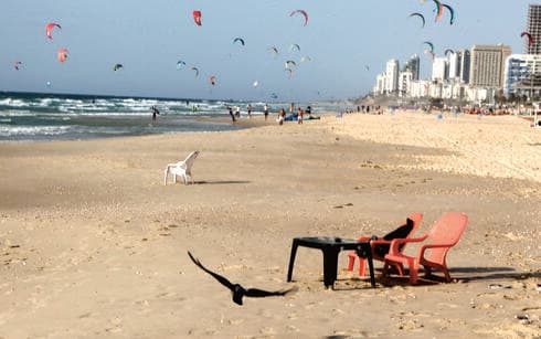 חוף ראשון. דווקא בשבת יהיה קריר מהרגיל