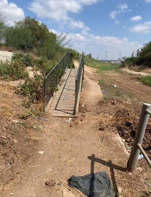 שביל האופניים לתחנת רכבת ראש העין