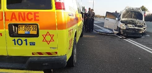 זירת התאונה