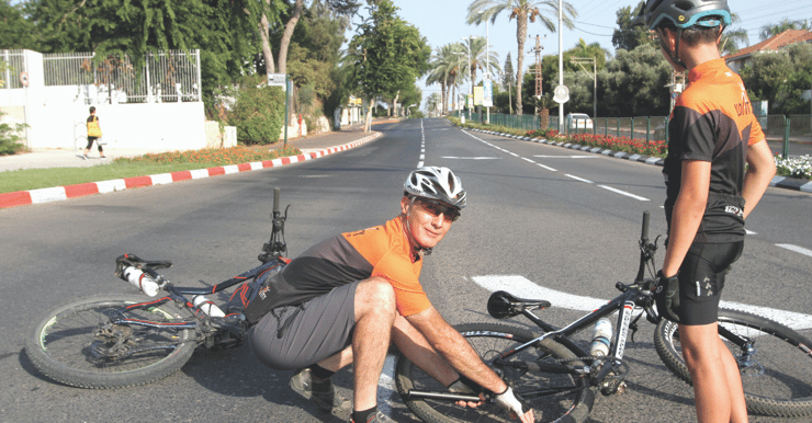 צור חלמיש. שירות לרוכבי אופניים