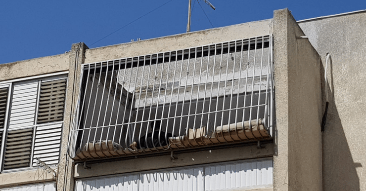 הדירה בה קרסה התקרה