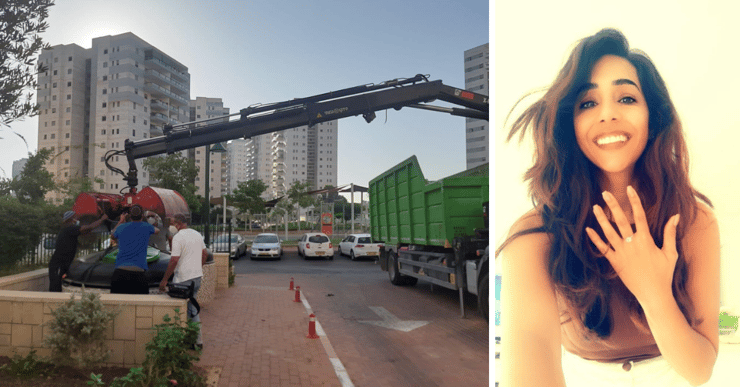 יסמין פתיחה והטבעת, לצד העבודות להוצאת הפח המוטמן יסמין פתיחה והטבעת, לצד העבודות להוצאת הפח המוטמן