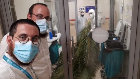סוכה לחולי קורונה