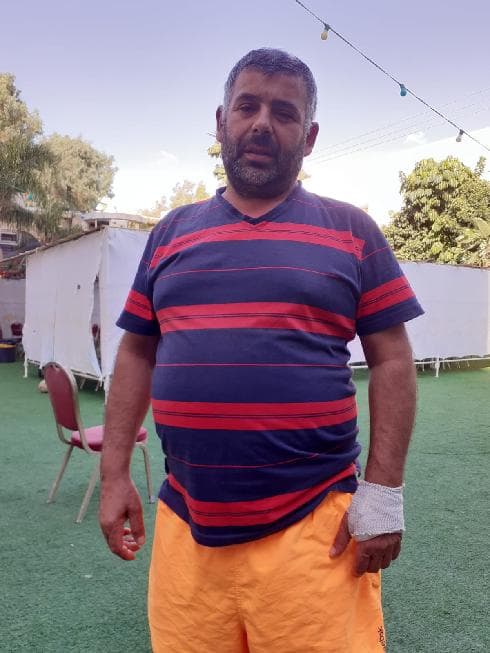 "בתוך הרכב היה חם מאוד". שלמה בוחבוט במלונית בנהריה "בתוך הרכב היה חם מאוד". שלמה בוחבוט במלונית בנהריה