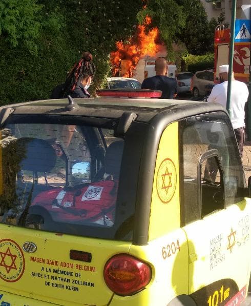 השריפה ברחוב הגר"א