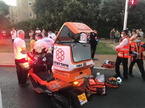 מהזירה הקשה בנתניה