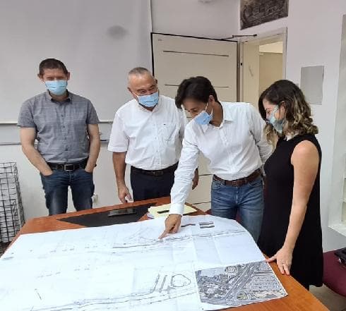מימין: יעל קוז'וקרו, אלון פלג, אלי דלל וארז טל