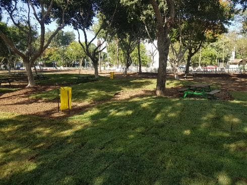 מגרש חנייה רחב ידיים. פארק קפסולות בביאליק
