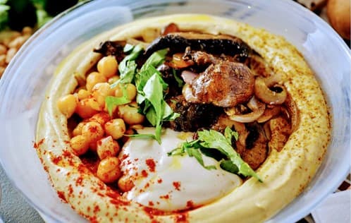חומוס מסעדת אום כולתום