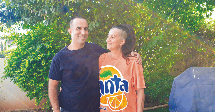 עומר וחמוטל שריר. "עוד לא חזרתי לעצמי"
