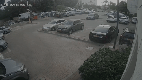עוד הניקיון משאיר את הקרטונים מחוץ לפח הזבל