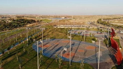 כך נראה הספורטק בבאר שבע (צילום: עיריית באר שבע) כך נראה הספורטק בבאר שבע