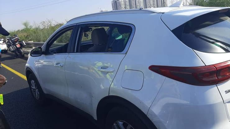 עם תינוקת בת שנה ברכב