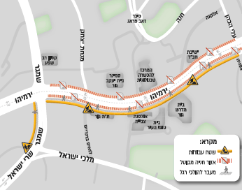 הסדרי התנועה ברחוב ירמיהו (הדמיה: תכנית אב לתחבורה) הסדרי התנועה ברחוב ירמיהו
