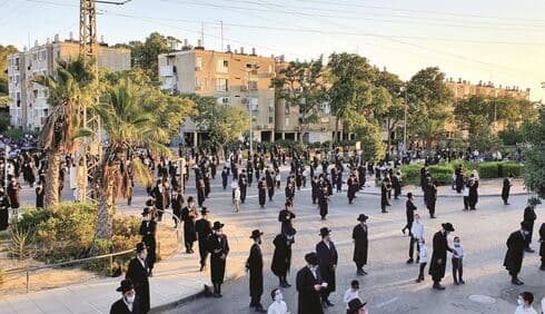 הפגנת החרדים השבוע. "יצאנו לרחוב כדי להביע את הזעזוע שלנו" 