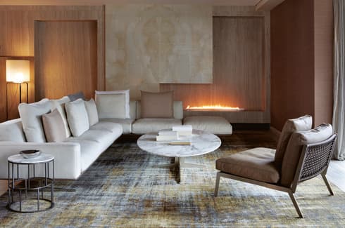 קמין חשמלי המייצר אווירה. MILANO SMART LIVING. דן דיזיין סנטר