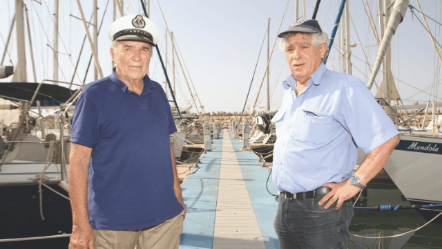יורם הדס ועזריאל רהב. "הנהלת המרינה מחרימה אותנו" 