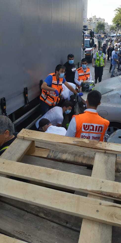 מזירת האירוע בנתניה