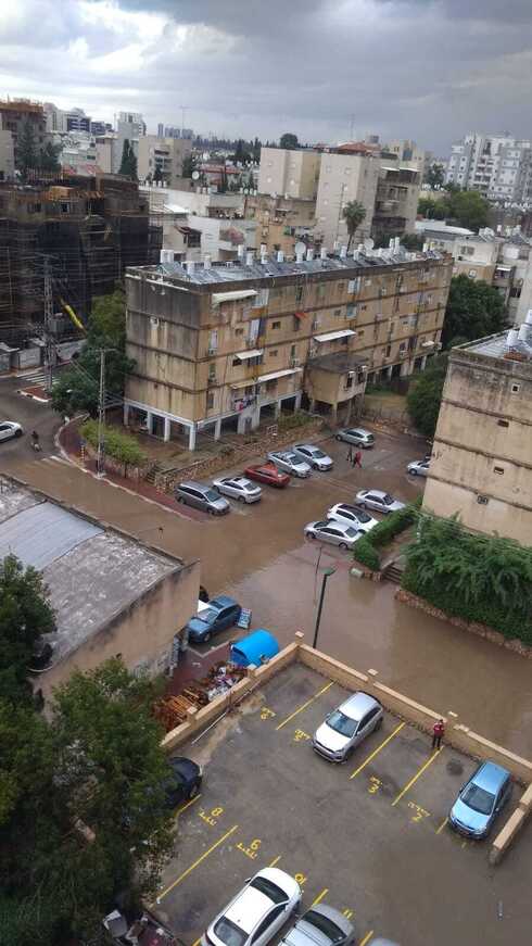 הצפות ברחובות
