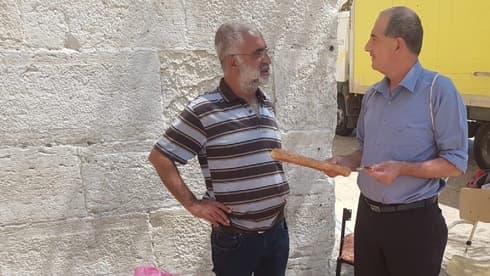 חבר המועצה יוסי חביליו וסאבח