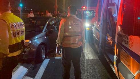 מזירת התאונה הקטלנית בראשל"צ מזירת התאונה הקטלנית בראשל"צ