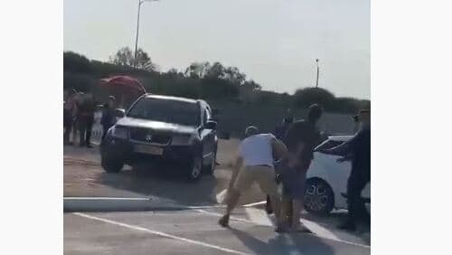 אירוע אלים במתחם בדיקות הקורונה אירוע אלים במתחם בדיקות הקורונה