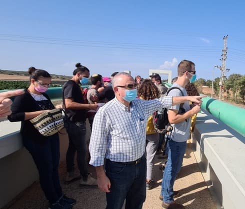 סגן ומ"מ ראש העירייה אלי דלל בסיור שטח לקראת העבודות