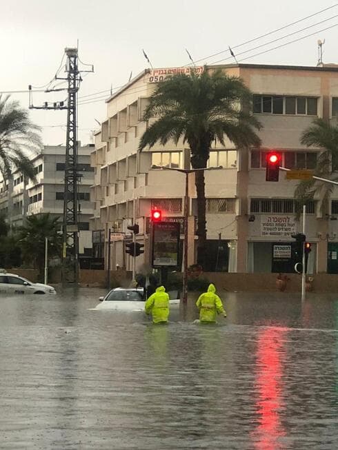מזירת האירוע בחולון