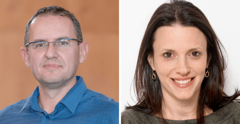 ד"ר מיכל יצחקי וד"ר איליה קגן (צילומים: בן מזרחי, ישראל הררי) ד"ר מיכל יצחקי וד"ר איליה קגן