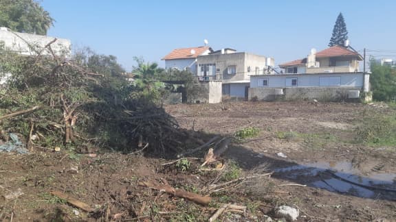 האתר ברחוב קיש בשעריה