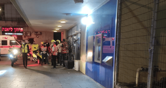 כוחות הצלה הוזעקו למקום (צילום: איחוד הצלה) אירוע ירי בקרית אתא