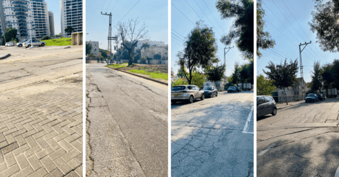 כבישים משובשים בצלח שלום וזקן השומרים